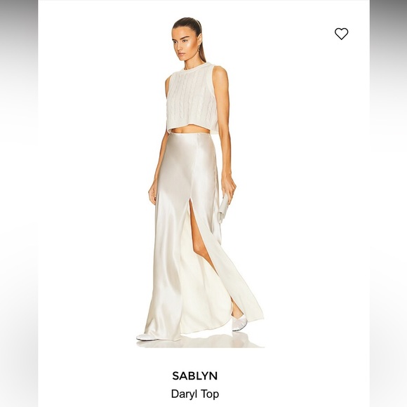 Sablyn 💯 cashmere Daryl knit top - Picture 10 of 16